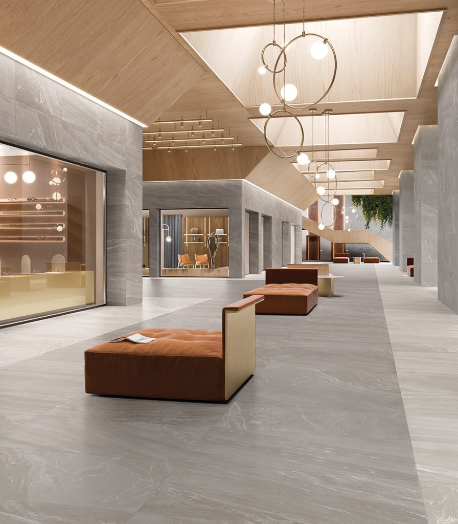 Hella - Durable tiles for commercial areas