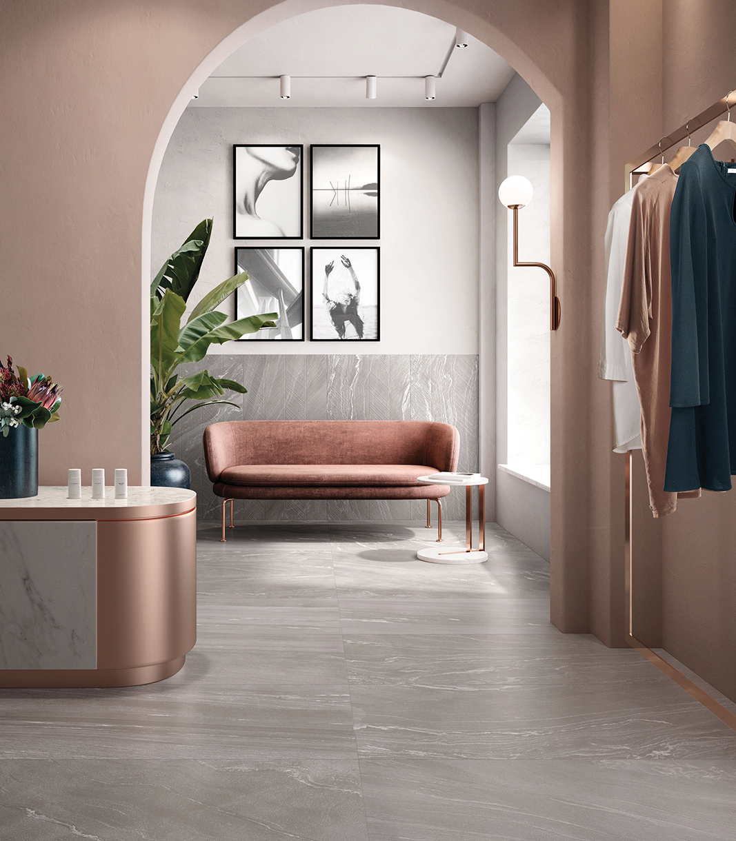 Hella - Durable tiles for commercial areas